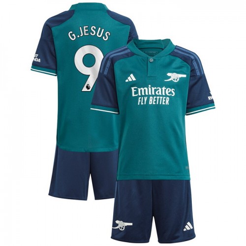 Divisa Arsenal G. Jesus 9 Terzo 2023-24 Maniche Corte - Bambino Divisa Arsenal G. Jesus 9 Terzo 2023-24 Maniche Corte - Bambino